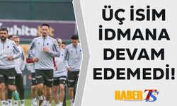 Trabzonspor'da Üç İsim Antrenmana Devam Edemedi!