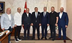 Mustafa Hacısüleymanoğlu'ndan TTSO'ya ziyaret