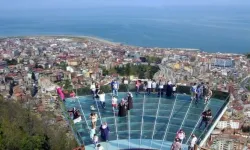 Trabzon Boztepe Seyir Terası ve Yürüyüş Yolu Ziyaretçi Akınına Uğradı