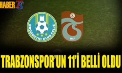 Trabzonspor'un Celje Karşısında İlk 11'i Belli Oldu