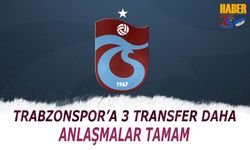 Trabzonspor'a 3 Transfer Daha Geliyor