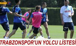 Trabzonspor'un Yolcu Listesi