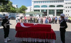 Trabzon'da kanser nedeniyle yaşamını yitiren polis memuru için tören düzenlendi