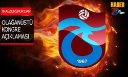 Trabzonspor'dan Olağanüstü Kongre Açıklaması