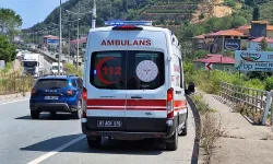 Trabzon Araklı'da trafik kazası! Sürücü ağır yaralandı