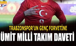 Trabzonspor'un Genç Forvetine Ümit Milli Takım Daveti