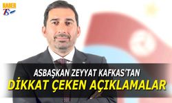 Zeyyat Kafkas'ın Trabzonspor Dergisi'ne Yaptığı Açıklamalar