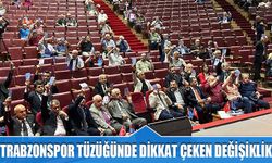 Trabzonspor Tüzüğünde Dikkat Çeken Değişiklik