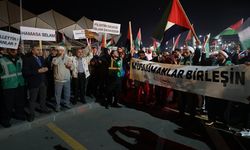 Trabzon'da Filistin'e büyük destek gösterisi