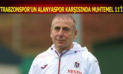 Alanyaspor Trabzonspor Maçı Muhtemel 11'leri