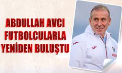 Abdullah Avcı İmza Sonrası İlk İdmanına Çıktı