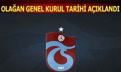 Trabzonspor'da Olağan Genel Kurul Tarihi Açıklandı