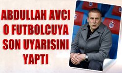 Abdullah Avcı O Futbolcuya Son Uyarısını Yaptı