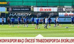 Konyaspor Maçı Öncesi Trabzonspor'da Eksikler