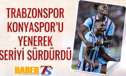 Trabzonspor Galibiyet Serisini Konyaspor'u Yenerek Sürdürdü