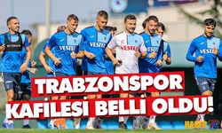 Trabzonspor'un Fenerbahçe Kafilesi Belli Oldu!