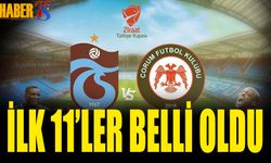 Trabzonspor Çorum FK Maçı 11'leri Açıklandı