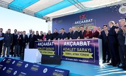 Trabzon Akçaabat Adalet Sarayı Temeli Atıldı