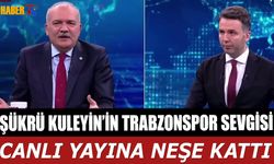 Şükrü Kuleyin'in Trabzonspor Sevgisi Canlı Yayına Neşe Kattı