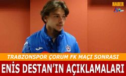 Çorum FK Maçının Yıldızı Enis Destan'ın Maç Sonu Açıklaması