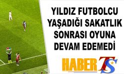 Trabzonspor'un Yıldızı Oyuna Devam Edemedi