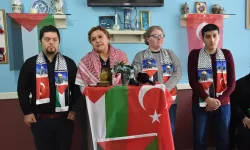 Trabzon'da Filistin'e yardım çarşısı açıldı