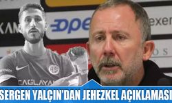 Antalyaspor Teknik Direktörü Sergen Yalçın'ın Jehezkel Sözleri