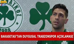 Bakasetas'tan Duygusal Trabzonspor Açıklaması
