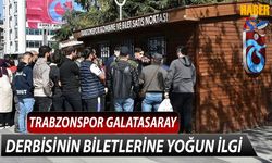 Trabzonspor Galatasaray Derbisinin Biletlerine Yoğun İlgi