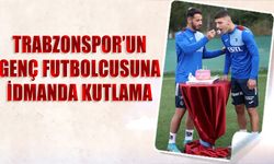 Trabzonspor'un Genç Futbolcusuna İdmanda Sürpriz