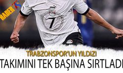 Trabzonspor'un Yıldızı Milli Takımını Tek Başına Sırtladı