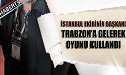 İstanbul Ekibinin Başkanı Trabzonspor Divan Kurulu'nda Oyunu Kullandı