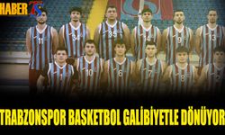 Trabzonspor Basketbol Deplasmandan Galibiyetle Dönüyor