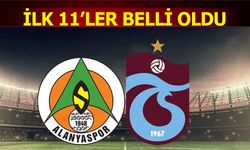 Alanyaspor Trabzonspor Maçı 11'leri Belli Oldu