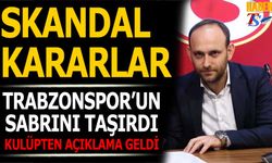 Skandal Kararlar Trabzonspor'un Sabrını Taşırdı! Açıklama Yapıldı