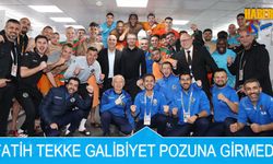 Fatih Tekke Trabzonspor Galibiyetinin Pozuna Girmedi