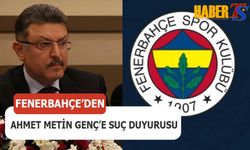 Fenerbahçe'den Ahmet Metin Genç'e Suç Duyurusu