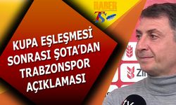 Kupa Eşleşmesi Sonrası Şota'dan Trabzonspor Açıklaması