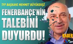 Fenerbahçe'nin Talebini TFF Başkanı Büyükekşi Duyurdu