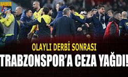 Trabzonspor'a Tarihi Ceza Verildi! PFDK Kararları Açıkladı