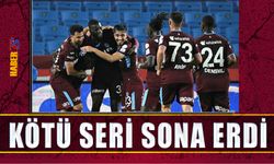 Trabzonspor'da Kötü Seri Sona Erdi