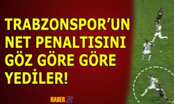 Trabzonspor'un Net Penaltısını Yediler