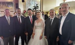 Trabzon Emniyet Müdürü Murat Esertürk'ün en mutlu günü! Özlem Gören ile dünyaevine girdi