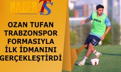 Ozan Tufan Trabzonspor Formasıyla İlk İdmanına Çıktı