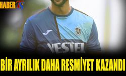 Trabzonspor'da Bir Ayrılık Daha Resmiyet Kazandı