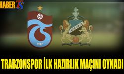 Trabzonspor Macaristan Kampında İlk Hazırlık Maçını Oynadı