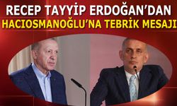 Recep Tayyip Erdoğan'dan TFF Başkanı Seçilen İbrahim Hacıosmanoğlu'na Tebrik Mesajı