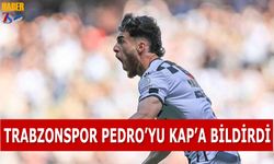 Trabzonspor Pedro'yu KAP'a Bildirdi
