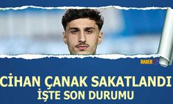 Cihan Çanak Sakatlandı