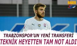 Trabzonspor'un Yeni Transferi Teknik Ekipten Tam Not Aldı